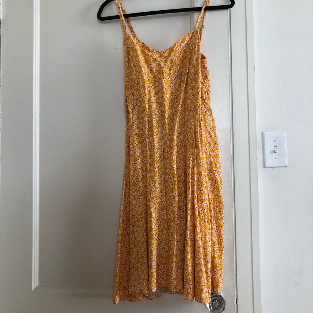 Summer dress with floral print